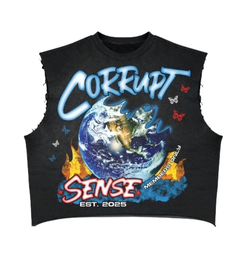 " NEW WRLD ORDER 004" MUSCLE TEE