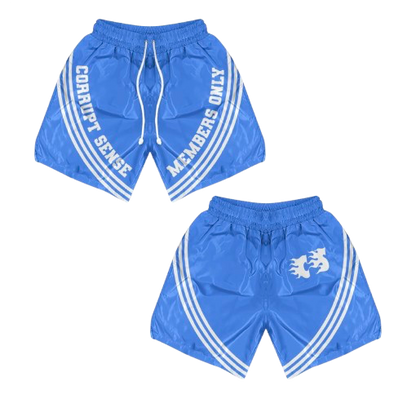 "OFF THE PLAYGROUND" SHORTS (BLUE)
