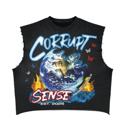 " NEW WRLD ORDER 004"  MUSCLE TEE