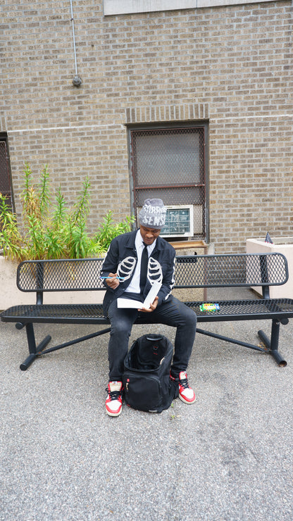 "MEMBERS ONLY" BEANIE (GREY)