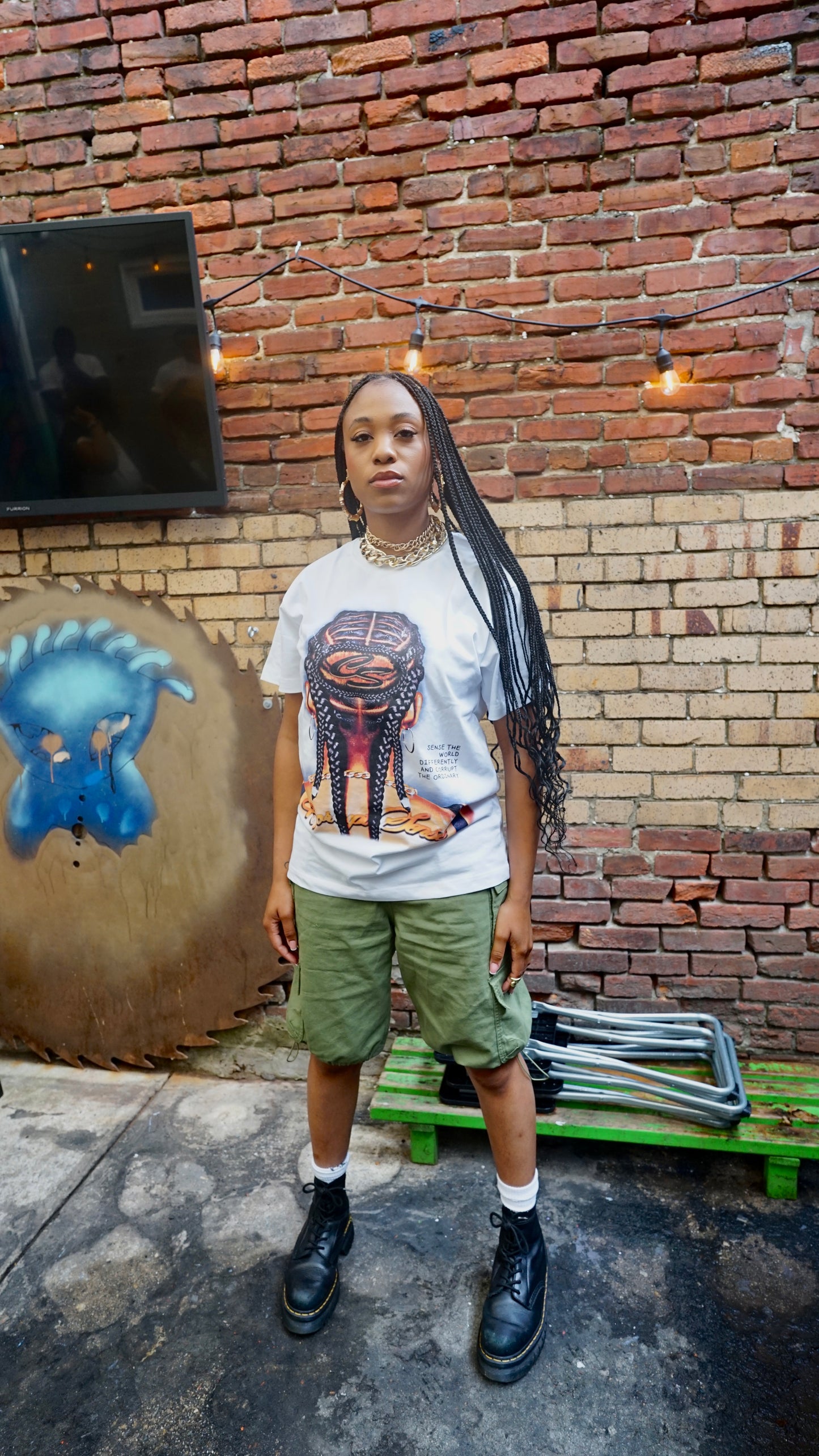 "BRAIDED TRUTHS" TEE