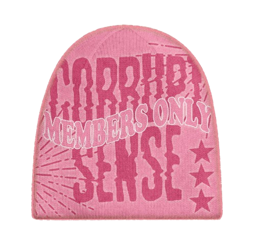 "MEMBERS ONLY" BEANIE (PINK)